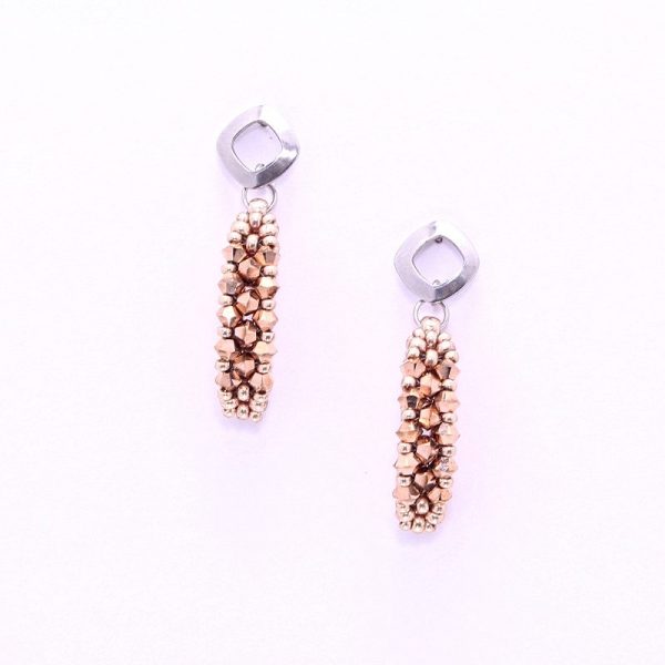 Orecchini Alba Rose Gold - immagine 2