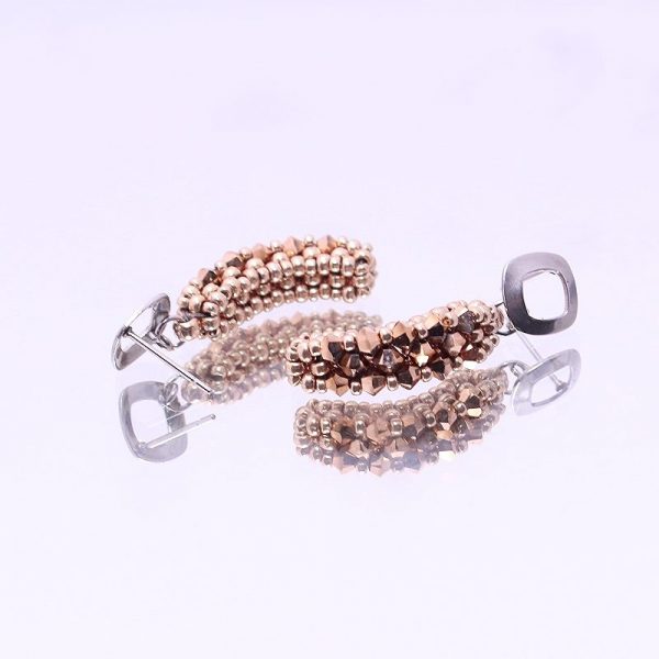 Orecchini Alba Rose Gold - immagine 4