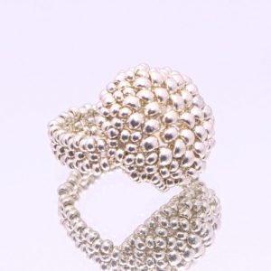Anello Ruby Silver