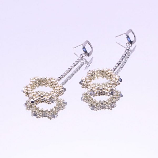 Orecchini Sole Silver