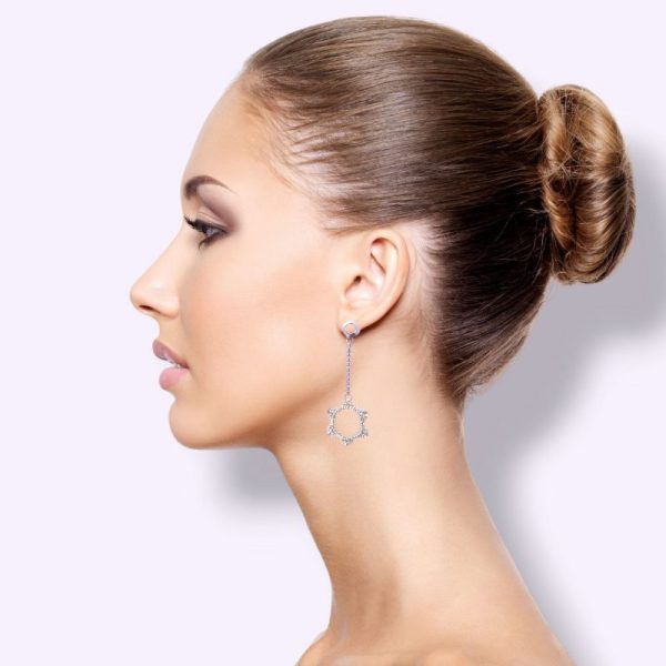 Orecchini Sole Silver - immagine 4